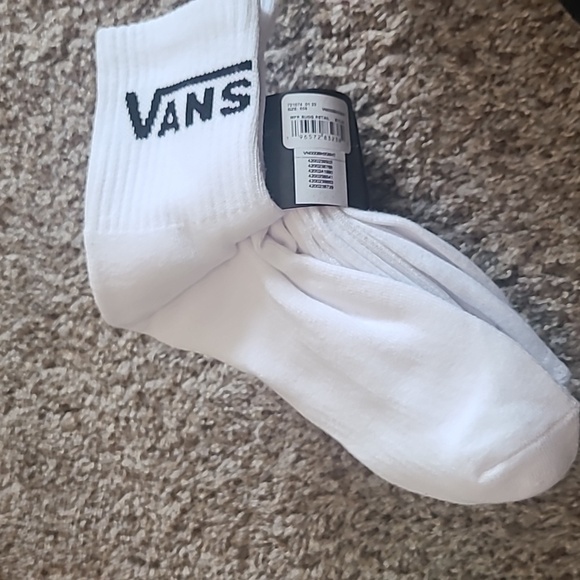 Vans White Ankle Socks - Picture 4 of 4